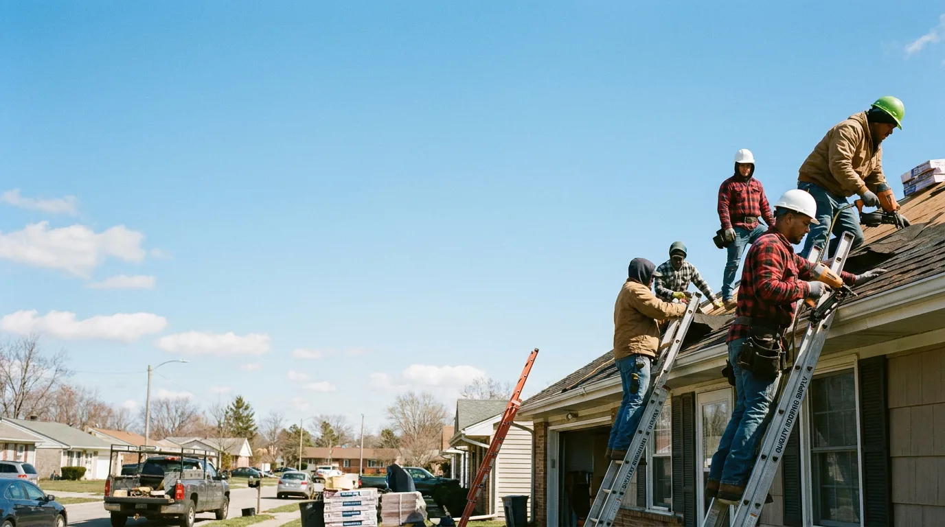 Roofing in Gladstone, IL near me